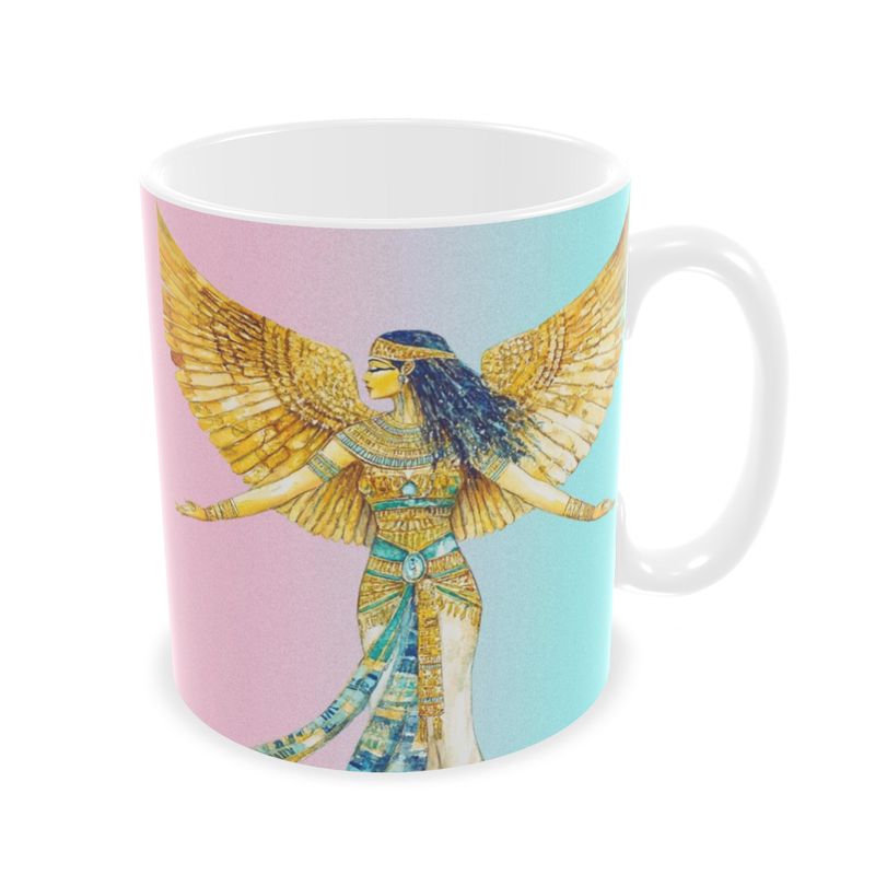 🇬🇧/🇩🇪 Isis – Light Ascension · Ceramic Mug · Keramik-Tasse für deine Auszeit