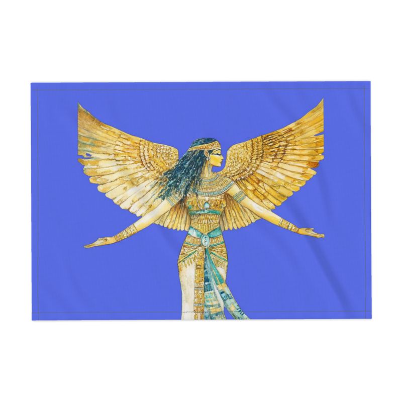 🇬🇧/🇩🇪 Isis – Royal Blue Radiance · Designer Fabric Placemat · Heilige Tischkunst
