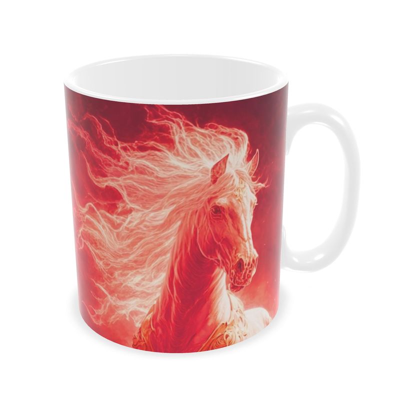 🇬🇧 Fire Horse 2026 Ceramic Mug 🇩🇪 Feuerpferd 2026 – Keramik-Trinkbecher