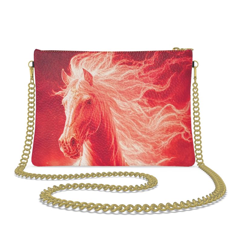 🇬🇧 Fire Horse 2026 Crossbody Bag – Nappa Leather 🇩🇪 Feuerpferd 2026 – Umhängetasche aus Nappaleder