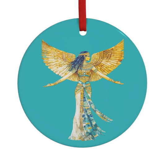 🇬🇧/🇩🇪 Isis – Soul Aqua Ray · Sacred Ornament · Lichtergruß zum Fest