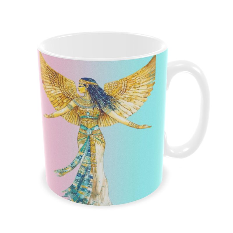 🇬🇧/🇩🇪 Isis – Light Ascension · Ceramic Mug · Keramik-Tasse für deine Auszeit