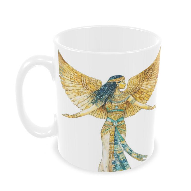 🇬🇧/🇩🇪 Isis – Pure Light · Ceramic Mug · Keramik-Tasse für deine Auszeit