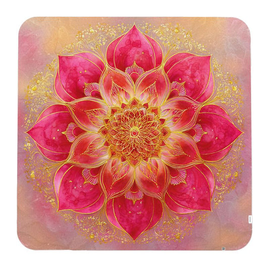 Rose Aurora - Single Layer Blanket Square