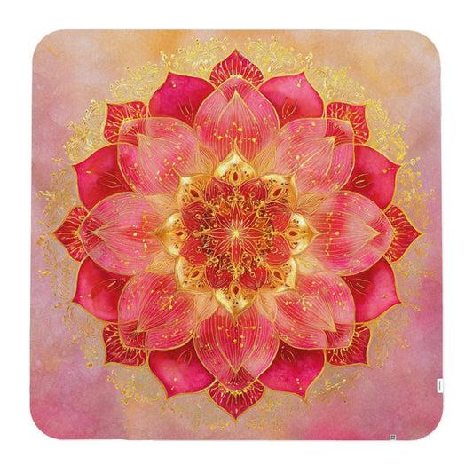 Golden Ember - Single Layer Blanket Square