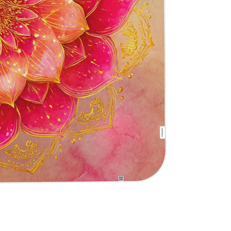 Flame Whisper - Single Layer Blanket Square