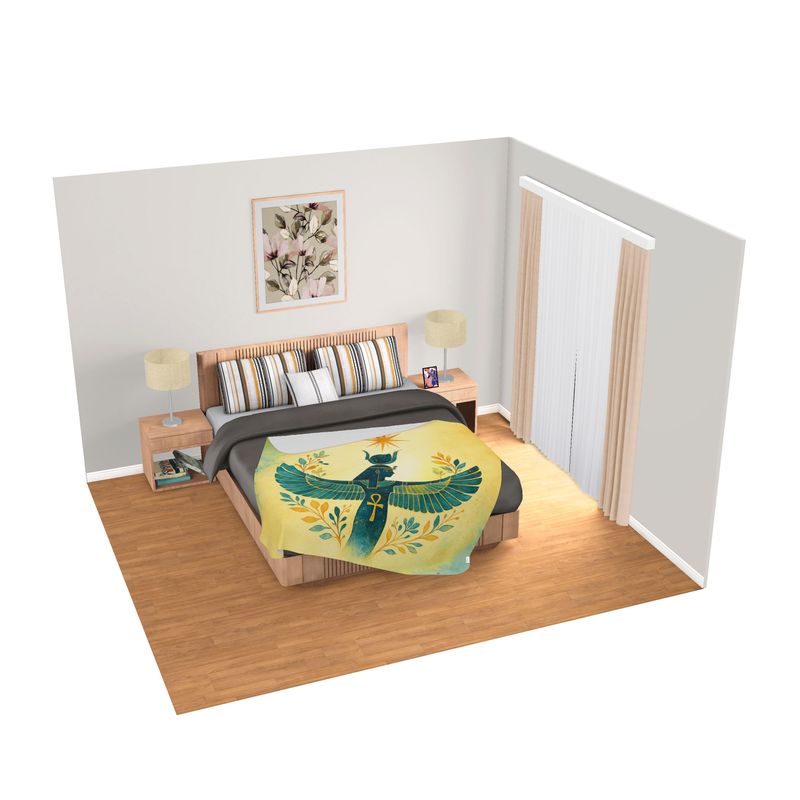 Isis Sunlight - Single Layer Blanket Square