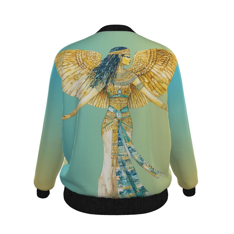 Isis Emerald Waters 🇬🇧 Designer Bomber Jacket for Women 🇩🇪 Damen Designer Bomberjacke