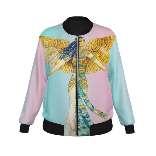 Isis Light Ascension 🇬🇧 Designer Bomber Jacket for Women 🇩🇪 Damen Designer Bomberjacke