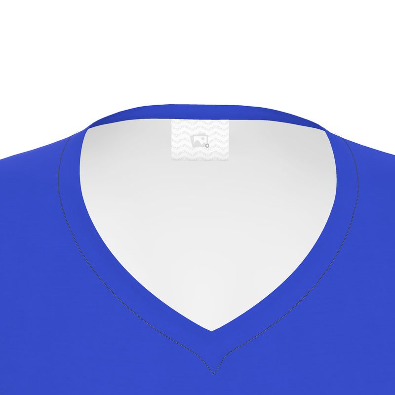 Isis Royal Blue Radiance 🇬🇧 Designer Women’s Long Sleeve Shirt  🇩🇪 Designer Damen-Langarmshirt