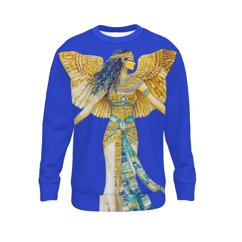 Isis Royal Blue Radiance 🇬🇧 Designer Sweatshirt for Women 🇩🇪 Damen Designer Sweatshirt