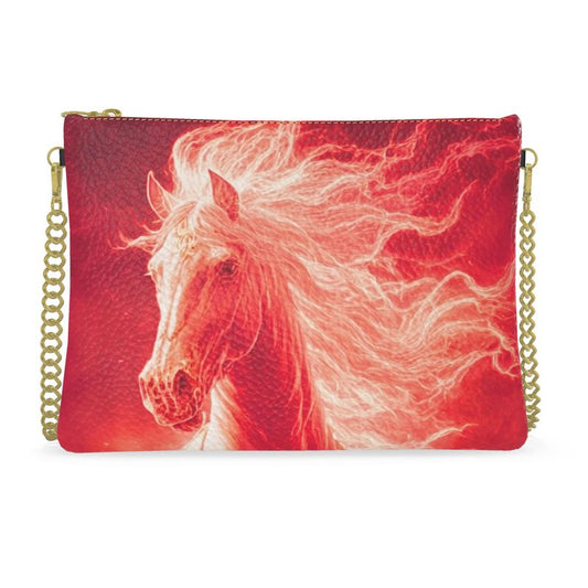 🇬🇧 Fire Horse 2026 Crossbody Bag – Nappa Leather 🇩🇪 Feuerpferd 2026 – Umhängetasche aus Nappaleder