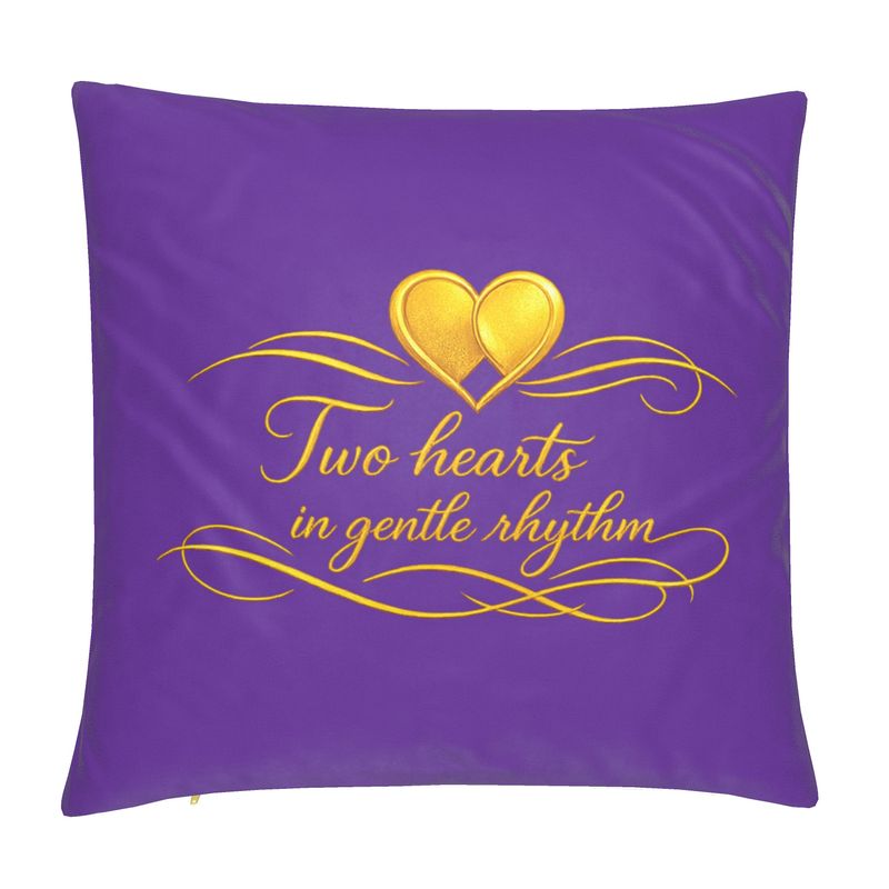 2 Hearts Verse Sofakissenhülle